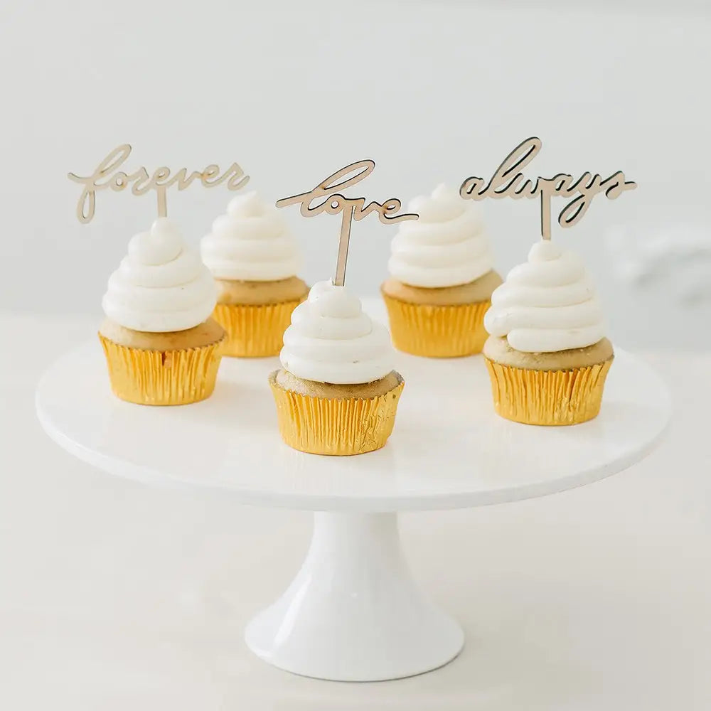 Love Collection Cupcake Toppers