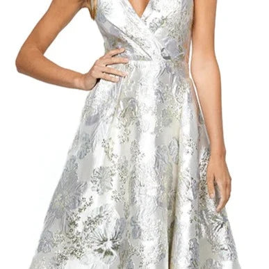 Nina Strapless Midi Gold - Dress - Bariano