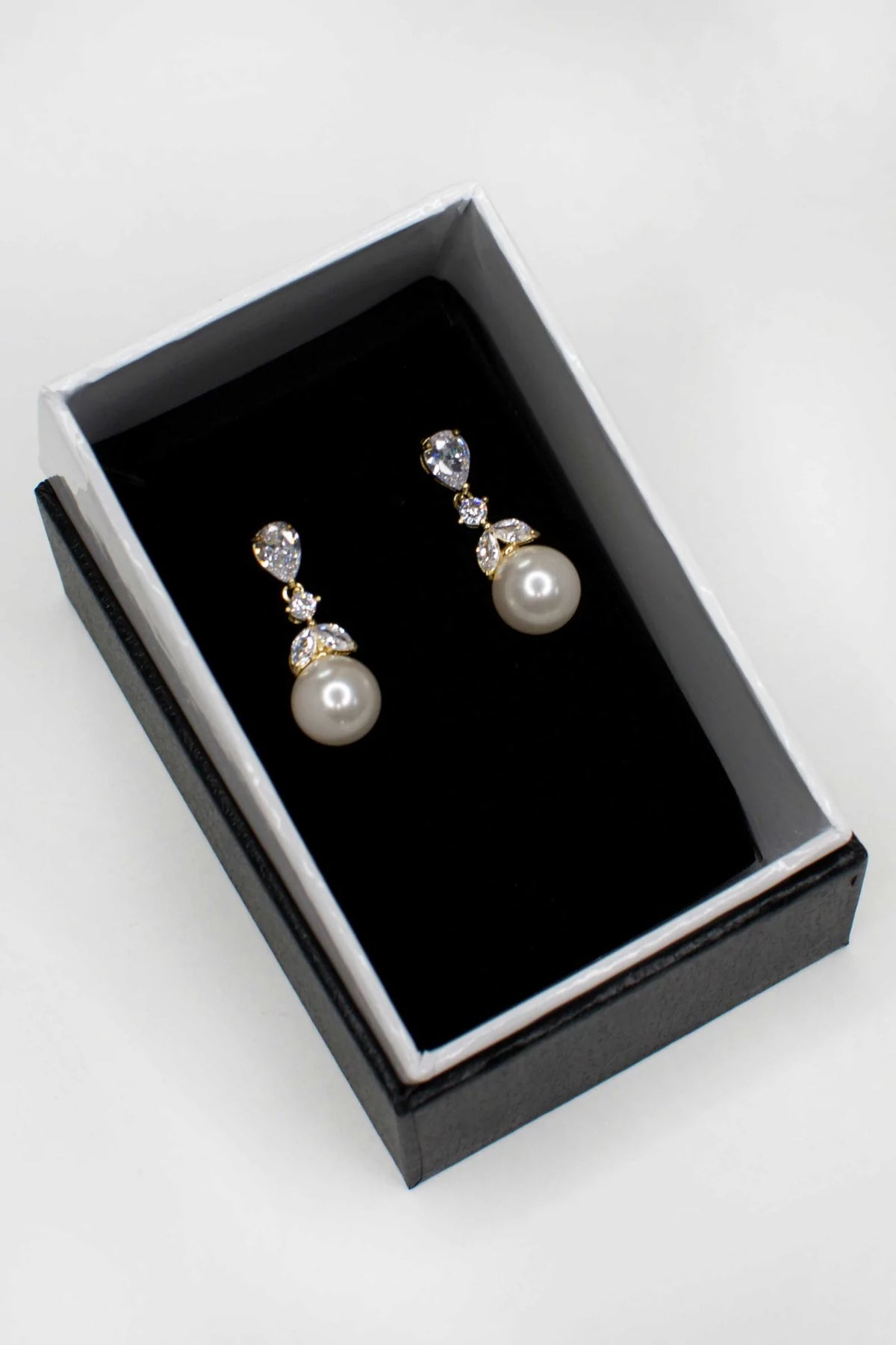 Betty Earring Gold - Jewellery - Windsor Bridal Jewellery