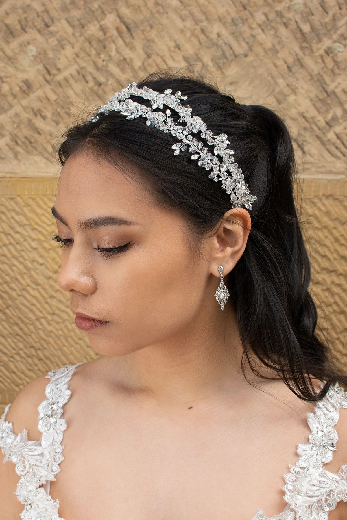 Cosima Twin Row Head Band - Jewellery - Windsor Bridal Jewellery